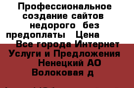 Профессиональное создание сайтов, недорого, без предоплаты › Цена ­ 5 000 - Все города Интернет » Услуги и Предложения   . Ненецкий АО,Волоковая д.
